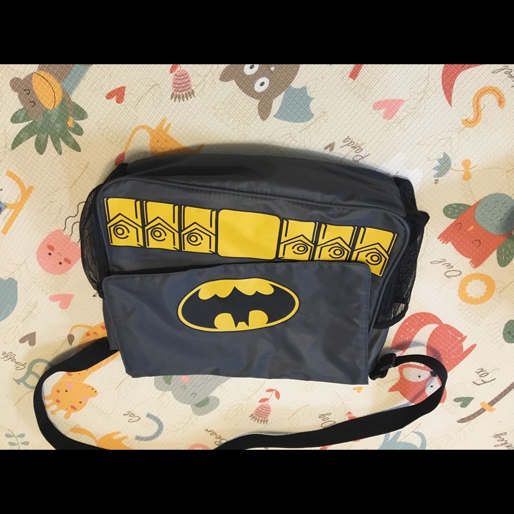 Batman diaper bag